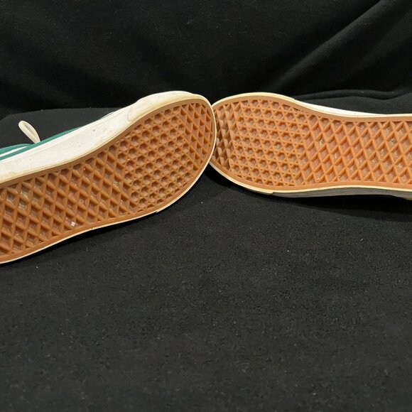 Vans Old Skool Yacht Club Blue Green Suede Skate Shoes, Women, Size 7 (Men's 5.5 - Picture 4 of 8